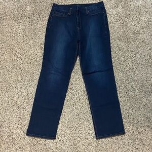 Chico's Women's Deep Blue Straight Leg Jeans